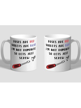 Valentines mug lets screw rude 